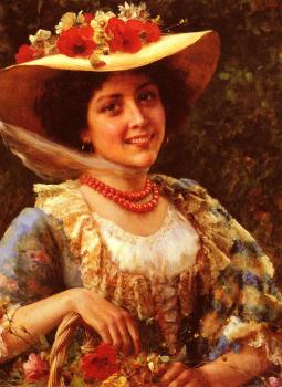 費德裡科 安德烈奧蒂 Cappello Di Paglia Papaveri 費德裡科 安德烈奧蒂 Cappello Di Paglia Papaveri